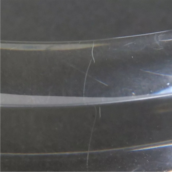 LOUIS VUITTON Nightclubber Transparent Lucite Clear Bangle Bracelet - Picture 7 of 12